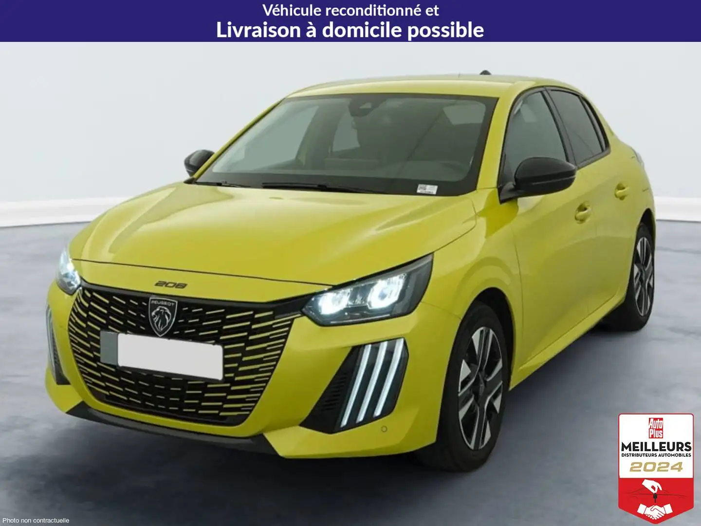 Peugeot 208 PureTech 100 S S BVM6 Allure Jaune - 1