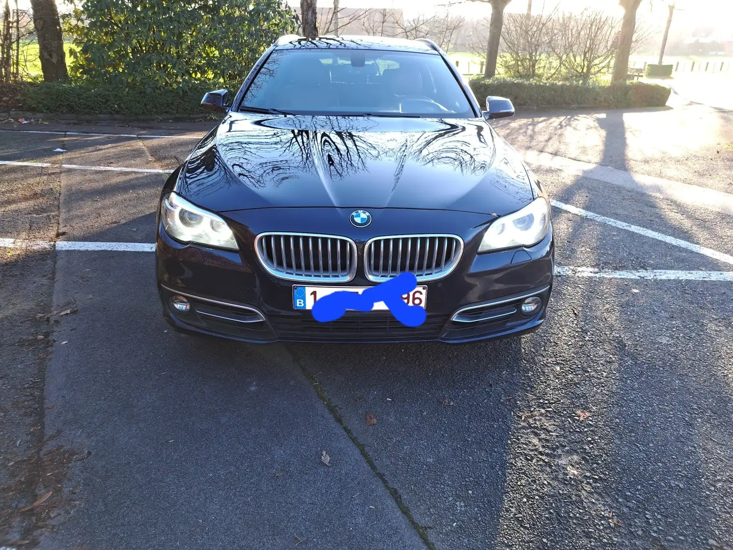 BMW 518 518d Aut. Bleu - 1