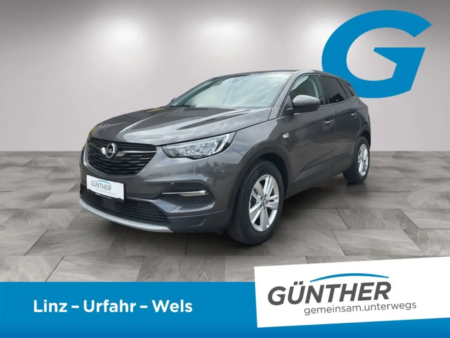 Opel Grandland X Eleg. 1.2 Grau - 1
