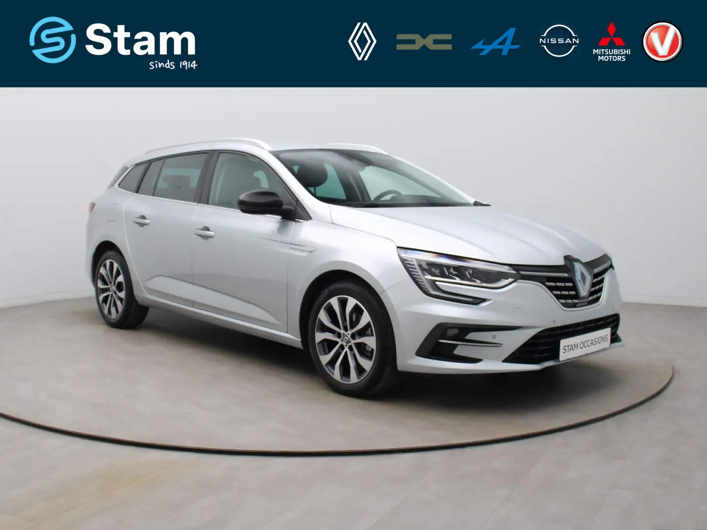 Renault Megane Estate TCe 140pk Techno EDC/AUTOMAAT Camera | Clim Grijs - 1