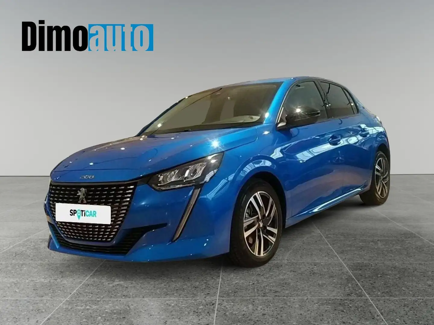 Peugeot 208 1.2 Puretech S&S Allure Pack 100 Blau - 1