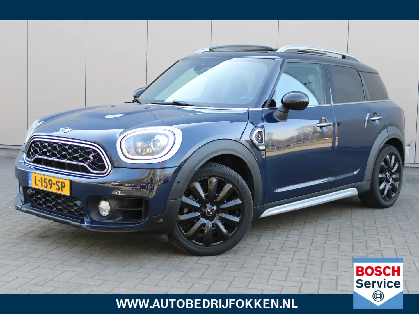 MINI Cooper S Countryman Mini 2.0 ALL4 Chili AUTOMAAT|Pano|Clima|Navi|LED|L Modrá - 1
