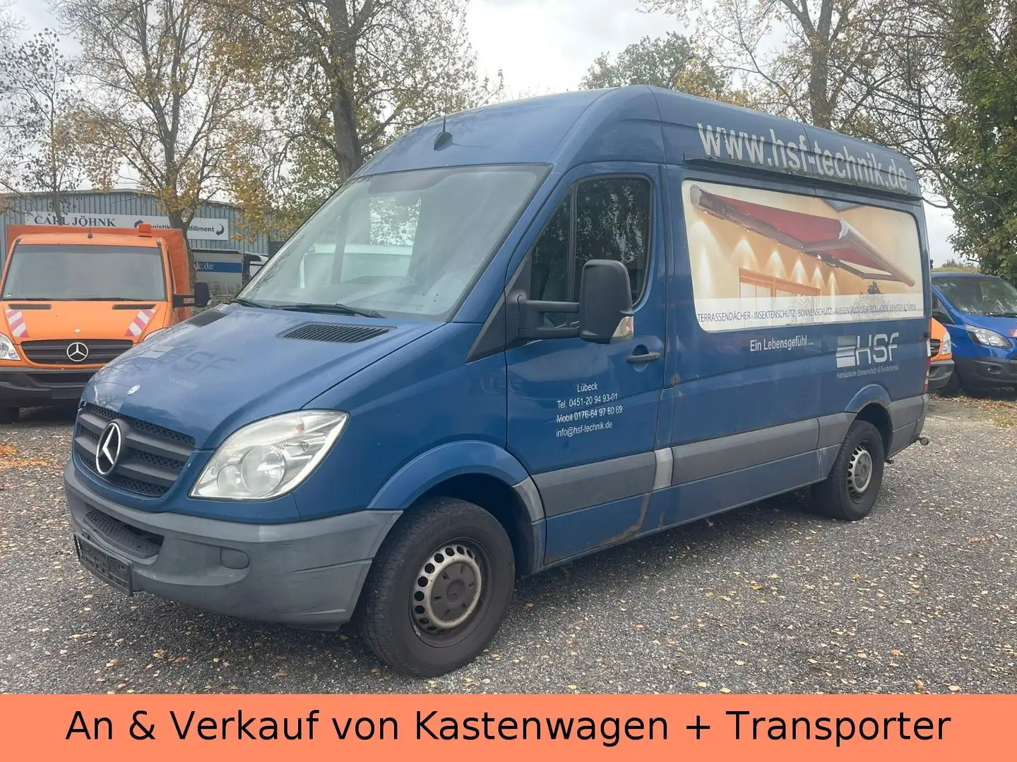 Mercedes-Benz Sprinter II Kasten 211 CDI - KLIMA - OHNE TÜV Blau - 2