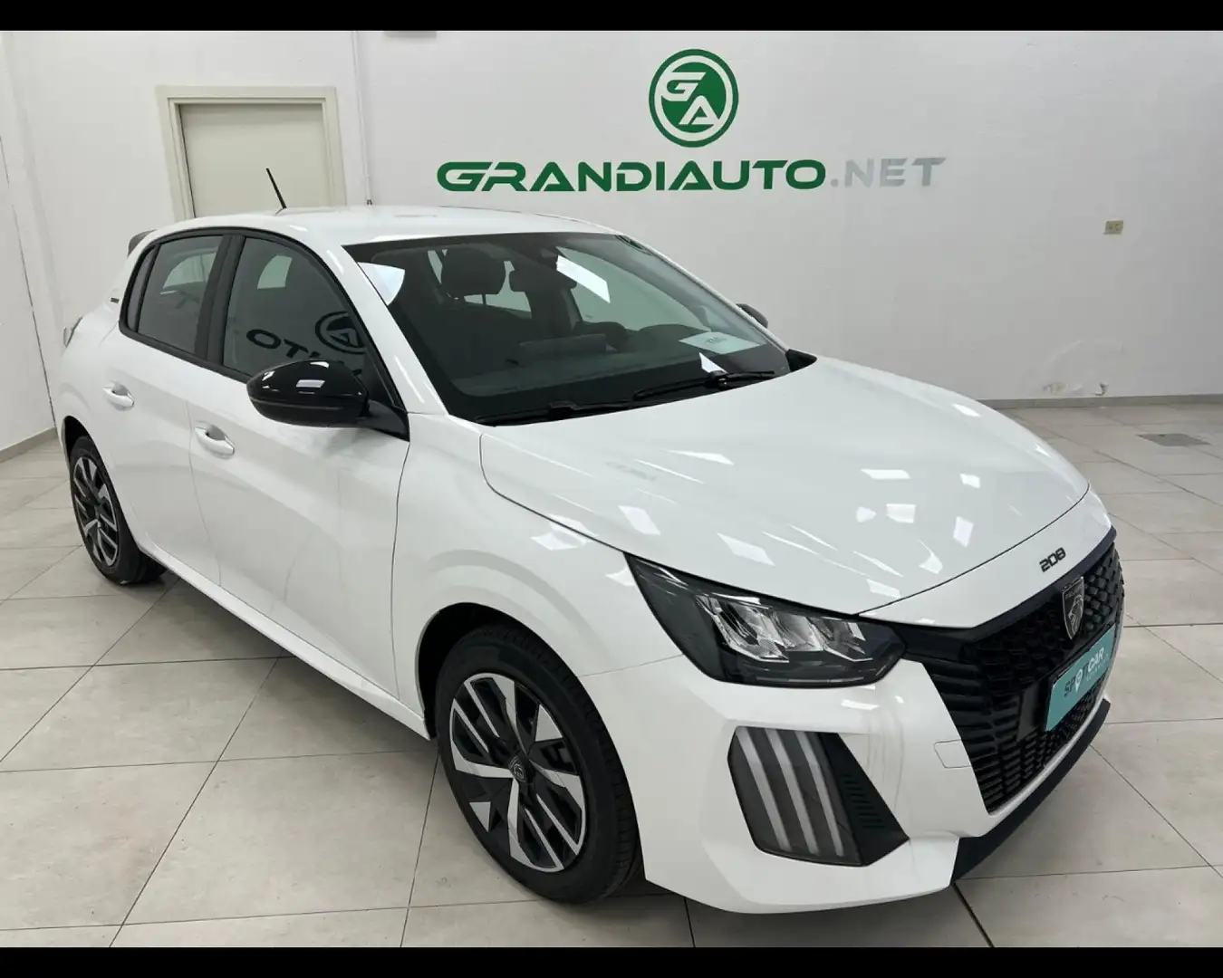 Peugeot 208 1.2 hybrid Style 100cv e-dcs 6 Bianco - 2