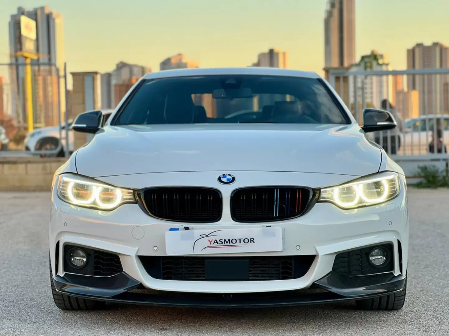 BMW 435 435dA Coupé xDrive Sport Blanc - 2