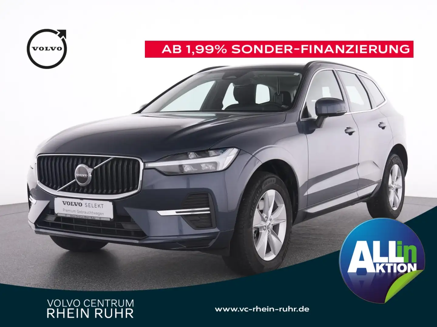 Volvo XC60 B4 (D) Core Core+ML+KLIMA+RFK+MP+KEYLESS+ Blauw - 1
