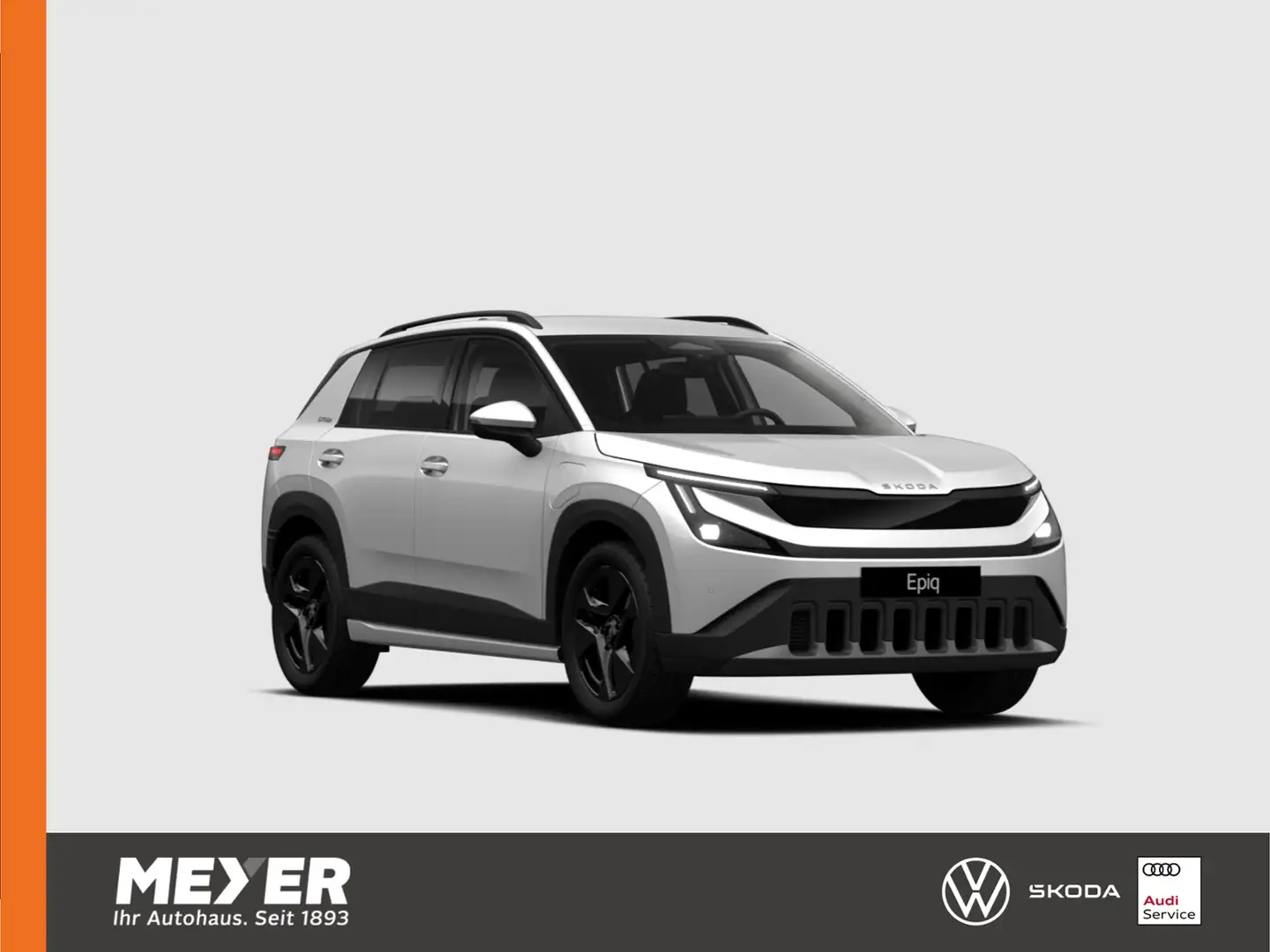 Skoda Epiq Selection 55 *AHK, KESSY, 18" LM-Felge* Weiß - 1
