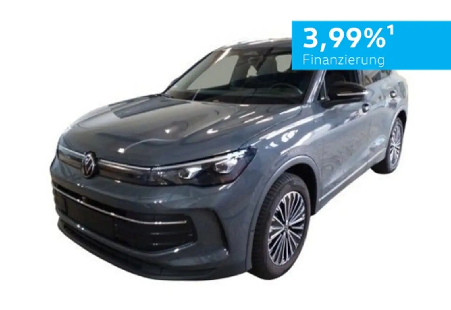Volkswagen Tiguan 2.0 TDI DSG 4Motion Goal AHK Pano LED Grau - 2