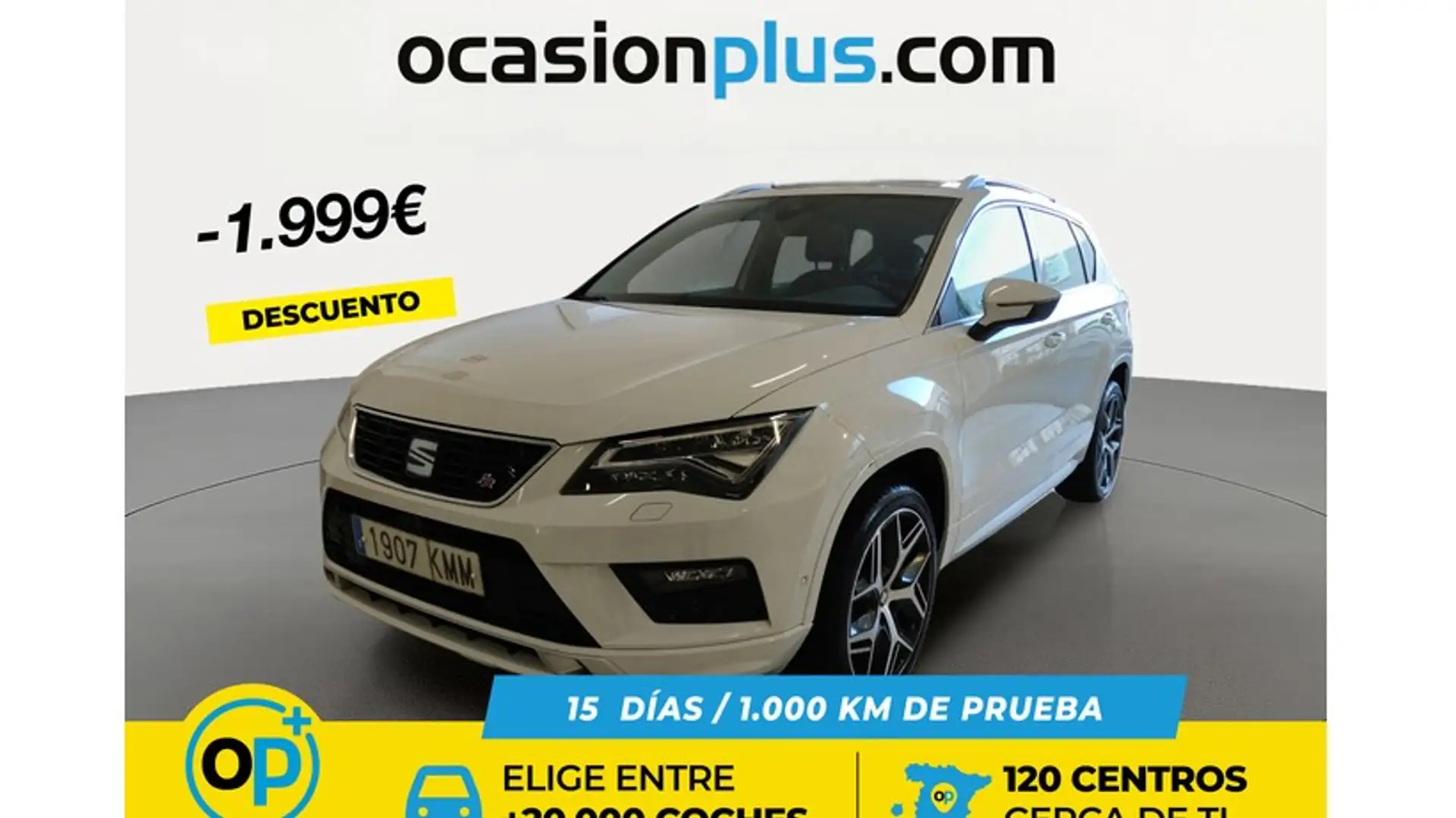 SEAT Ateca 1.4 EcoTSI S&S FR Weiß - 1