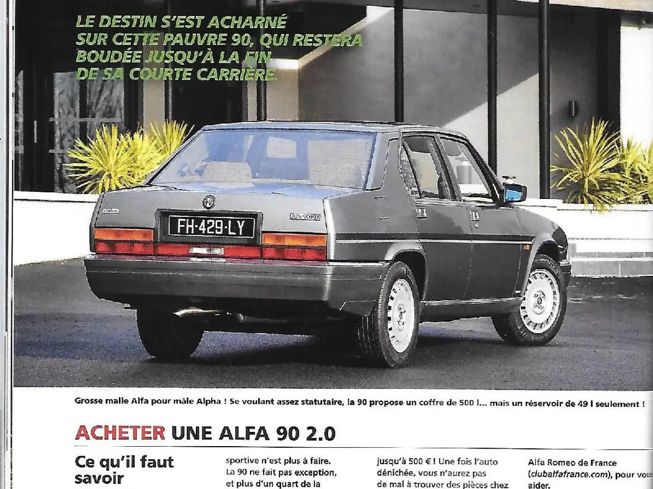 Alfa Romeo 90 2.0 Iniezione, foto 12