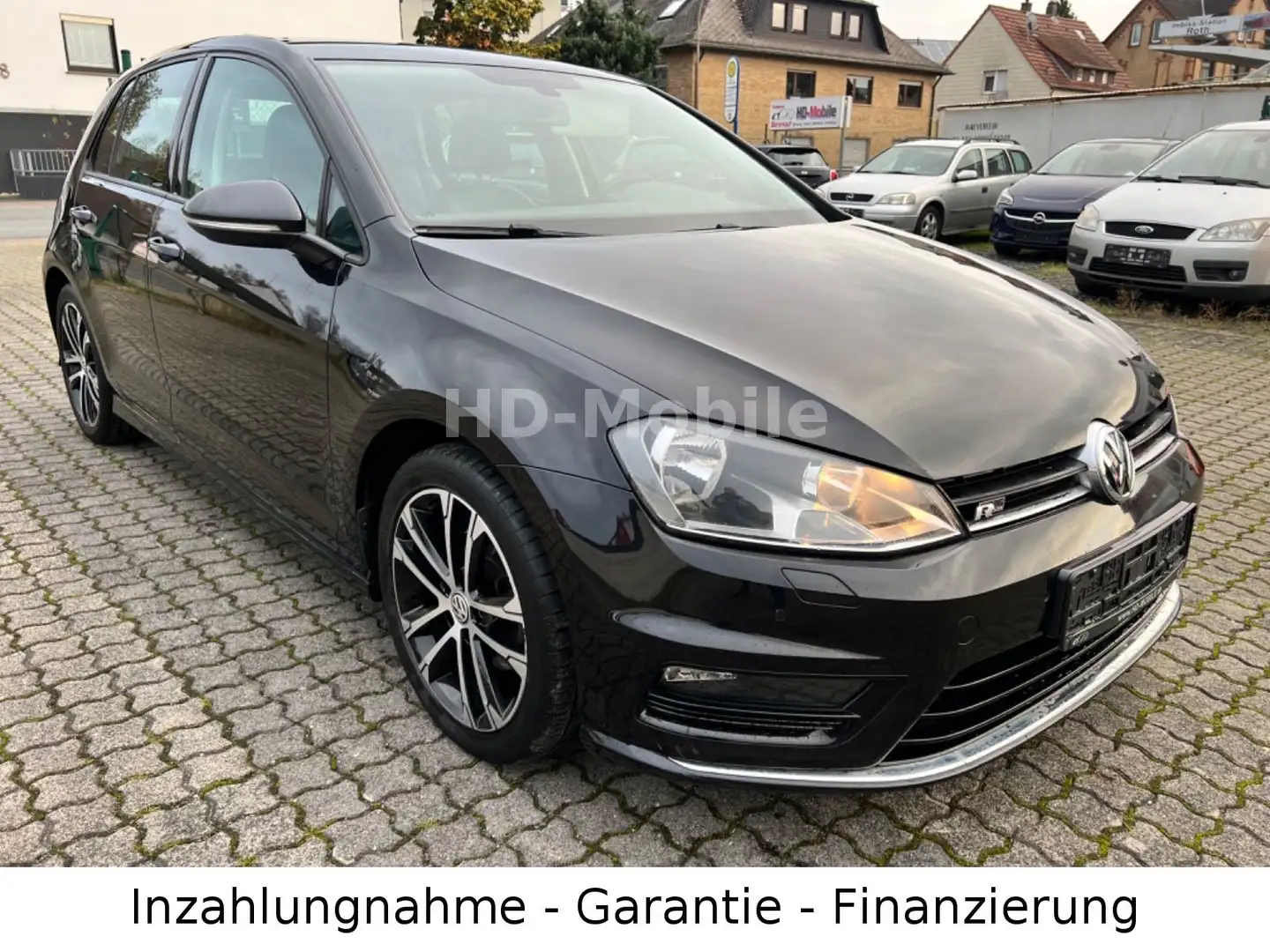 Volkswagen Golf VII Lim. 1.4 TSI R-Line, Navi, Teilleder Noir - 2