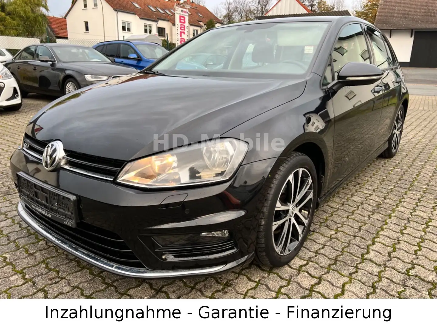 Volkswagen Golf VII Lim. 1.4 TSI R-Line, Navi, Teilleder Noir - 1