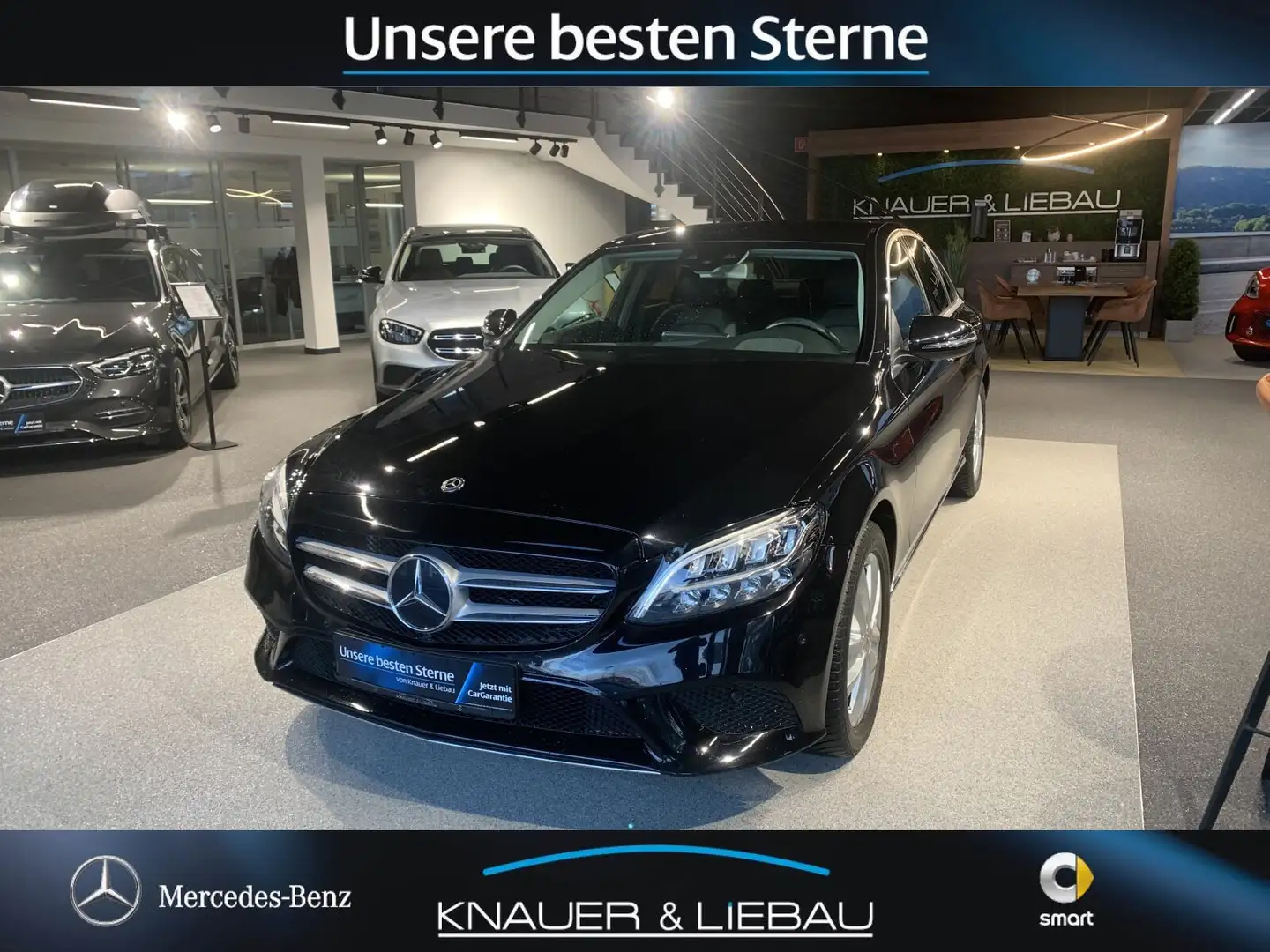 Mercedes-Benz C 180 C 180 Avantgarde*Distronic*Camera*HUD*AHK* Navi Zwart - 2