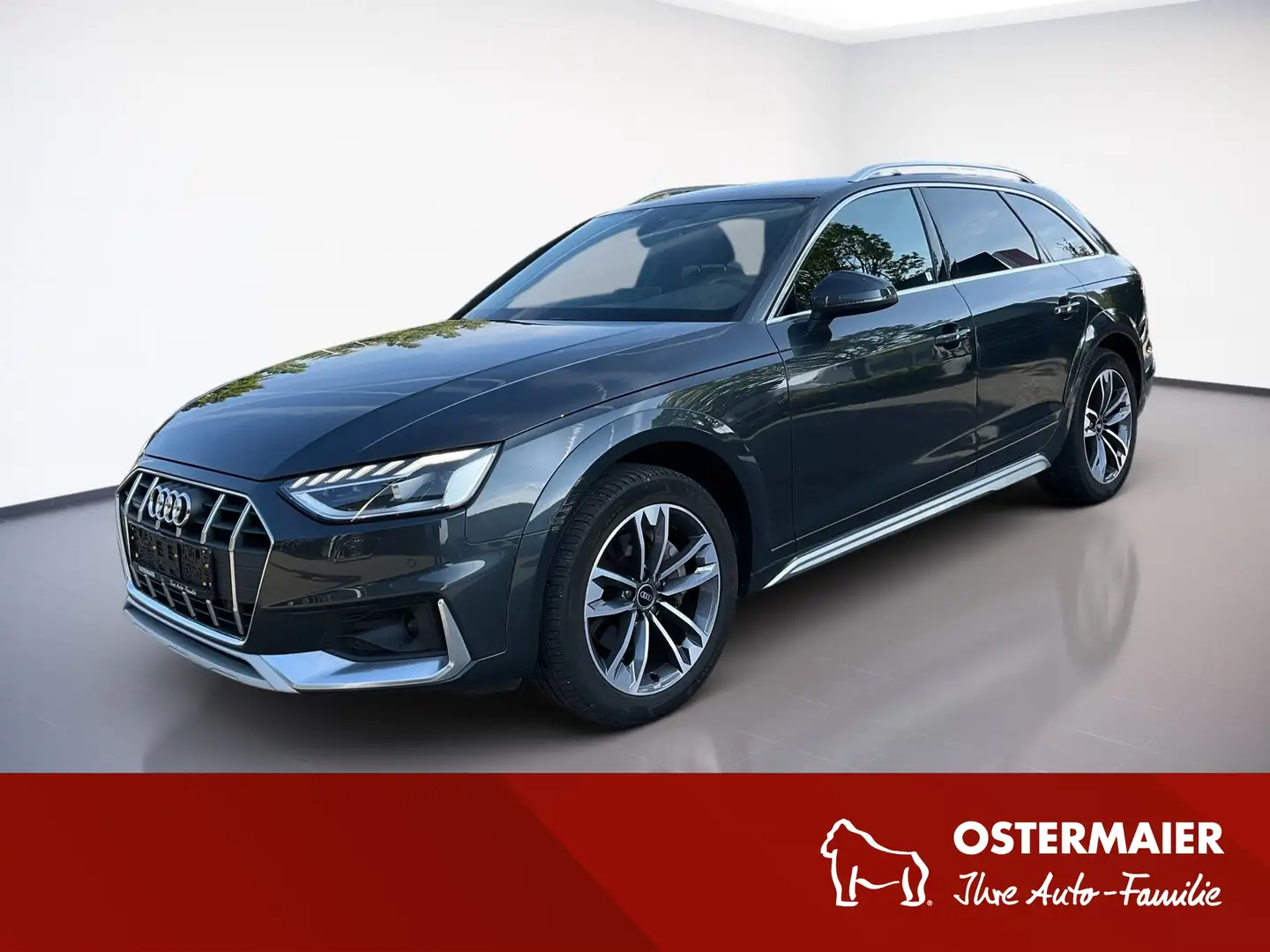 Audi A4 allroad 40 TDI 204PS QUATTRO ACC.5J-G.AHK.KAMERA.NAVI.LED. Grau - 1