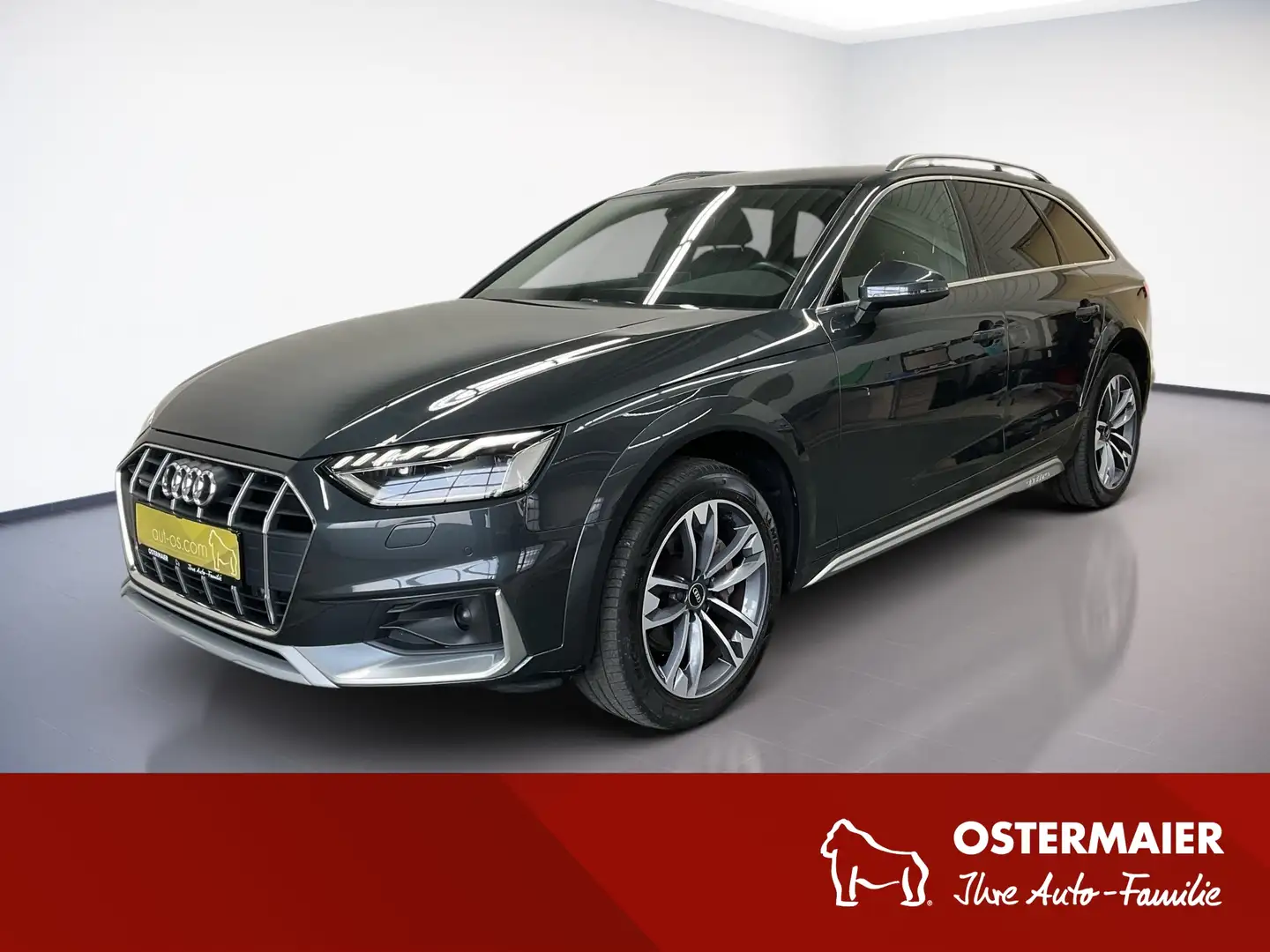 Audi A4 allroad 40 TDI 204PS QUATTRO ACC.5J-G.AHK.KAMERA.NAVI.LED. Grau - 1