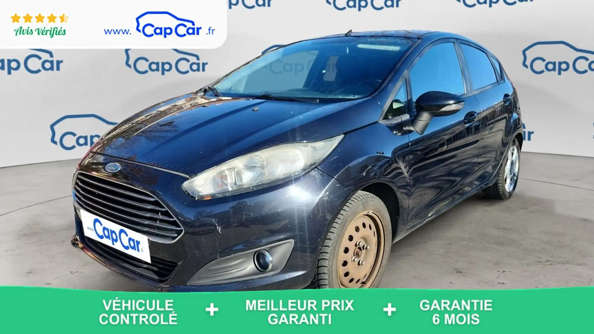 Ford Fiesta V 1.0 EcoBoost 100 Trend Noir - 1