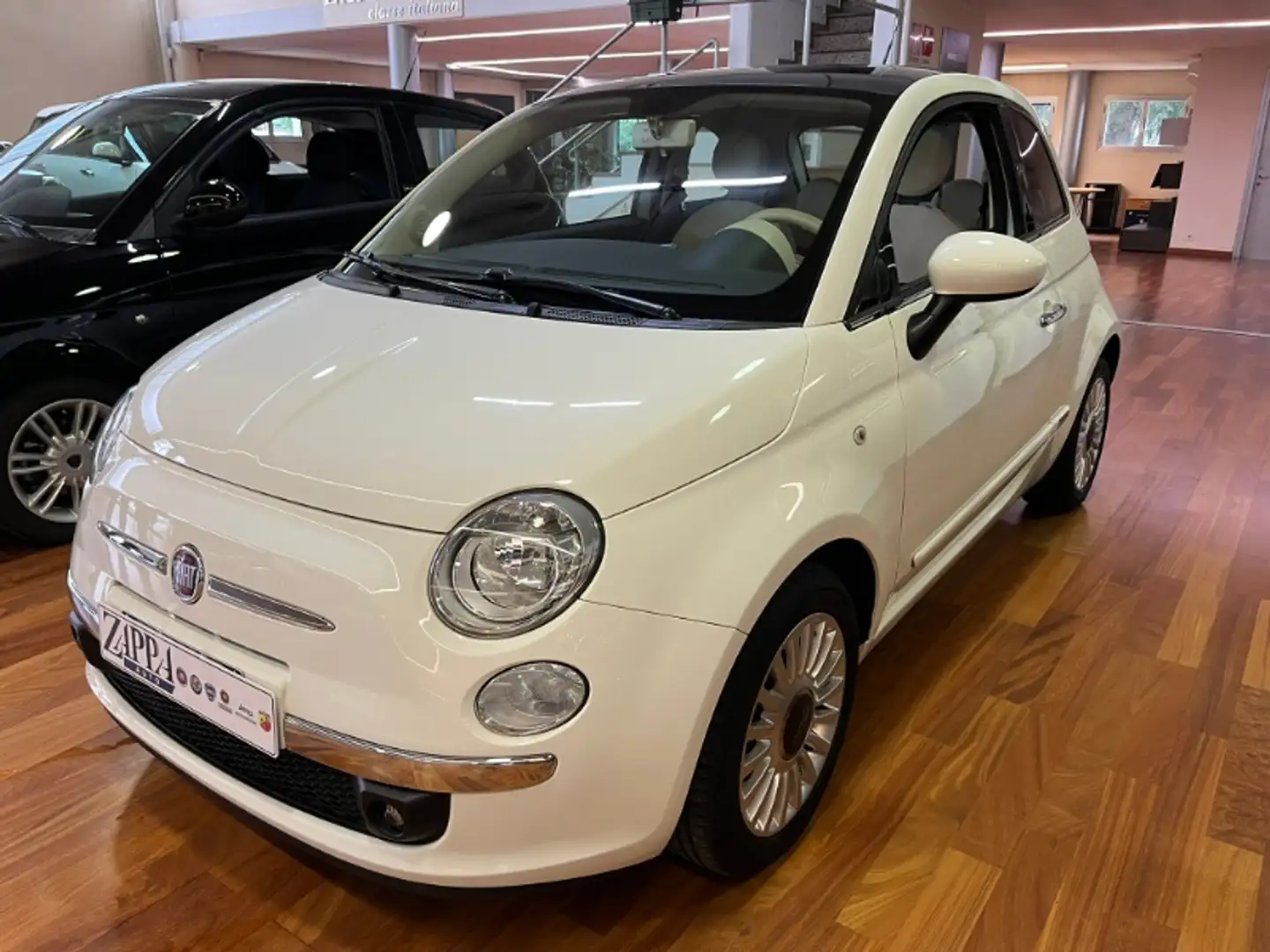 Fiat 500 1.2 Lounge Blanc - 1