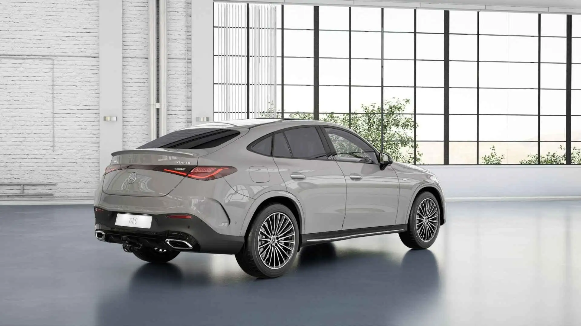 Mercedes-Benz GLC 300 Coupé 300e 4MATIC Sport Edition | Panoramaschuifda Grijs - 2