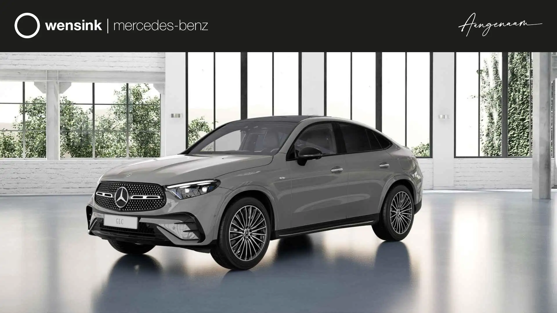 Mercedes-Benz GLC 300 Coupé 300e 4MATIC Sport Edition | Panoramaschuifda Grijs - 1