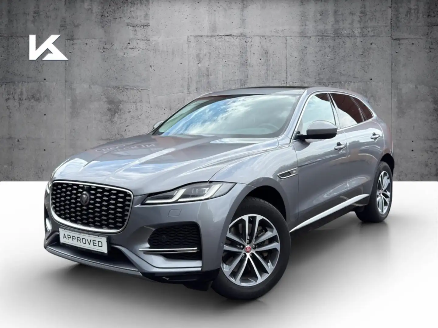 Jaguar F-Pace D300 S Panorama Privacy Memory Šedá - 1