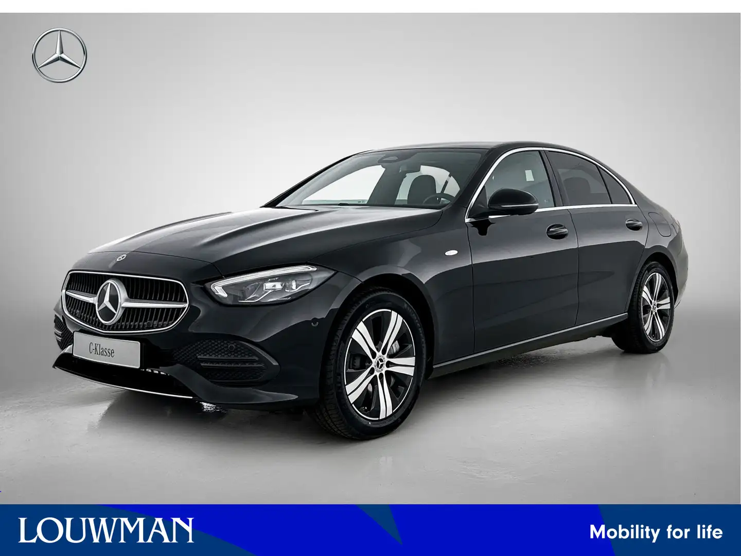 Mercedes-Benz C 300 e Business Solution | Trekhaak | Spiegelpakket | P Negru - 1