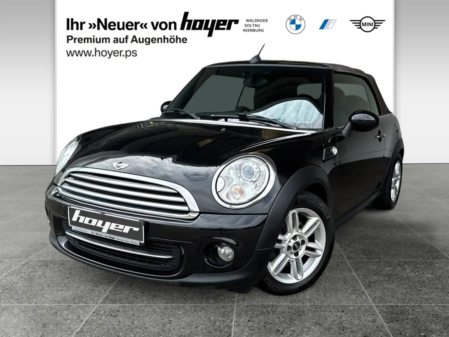 MINI Cooper Cabrio Cooper Cabrio Xenon Klimaaut. PDC Negro - 1
