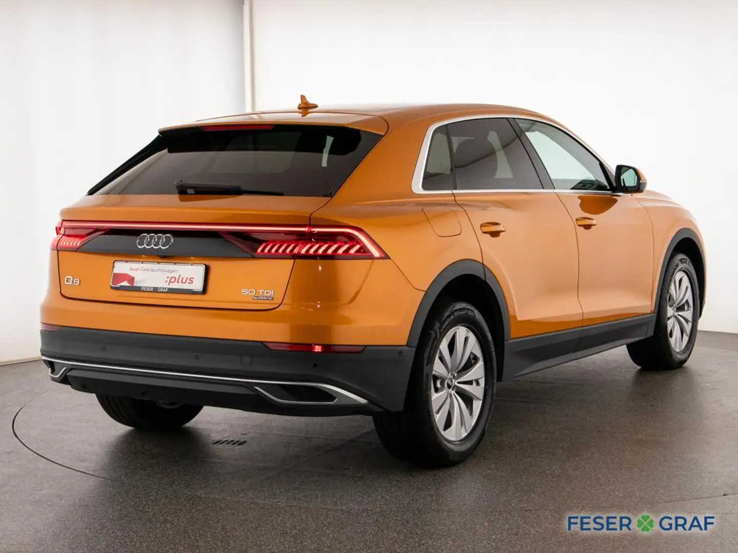 Audi Q8 50 TDI quattro Sitzbelüftung/Servoschließung Orange - 2