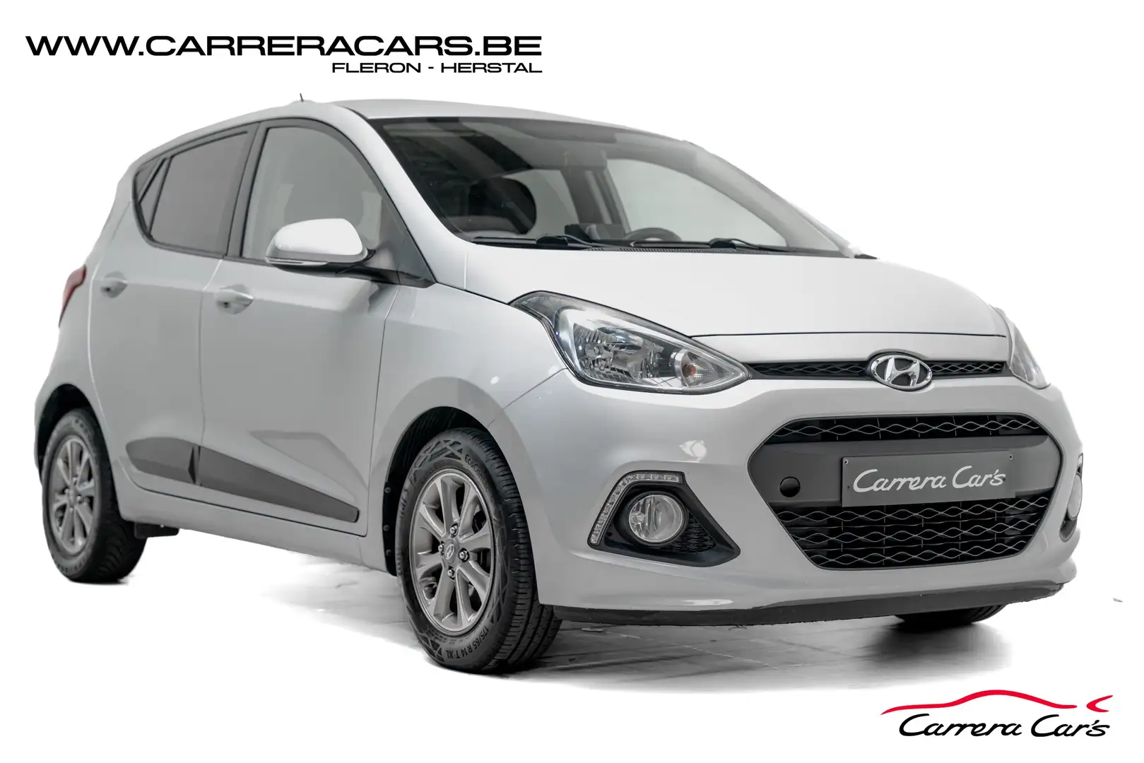 Hyundai i10 1.0i GO!*|PDC*CRUISE*LED*AIRCO*GARANTIE 12 MOIS*| Grijs - 1