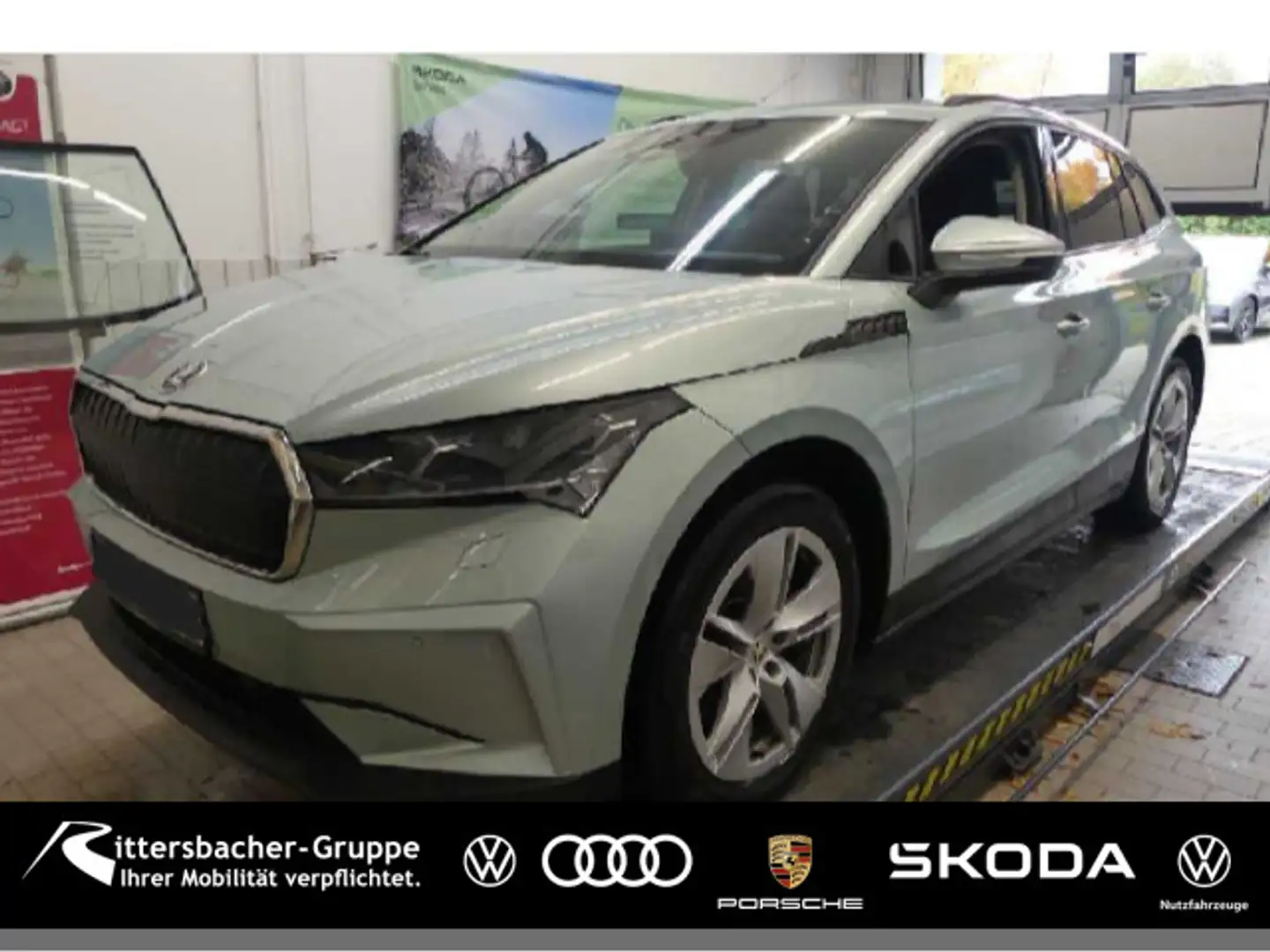 Skoda Enyaq iV 60 Loft Kamera Navi ACC PDC Kessy Silber - 1