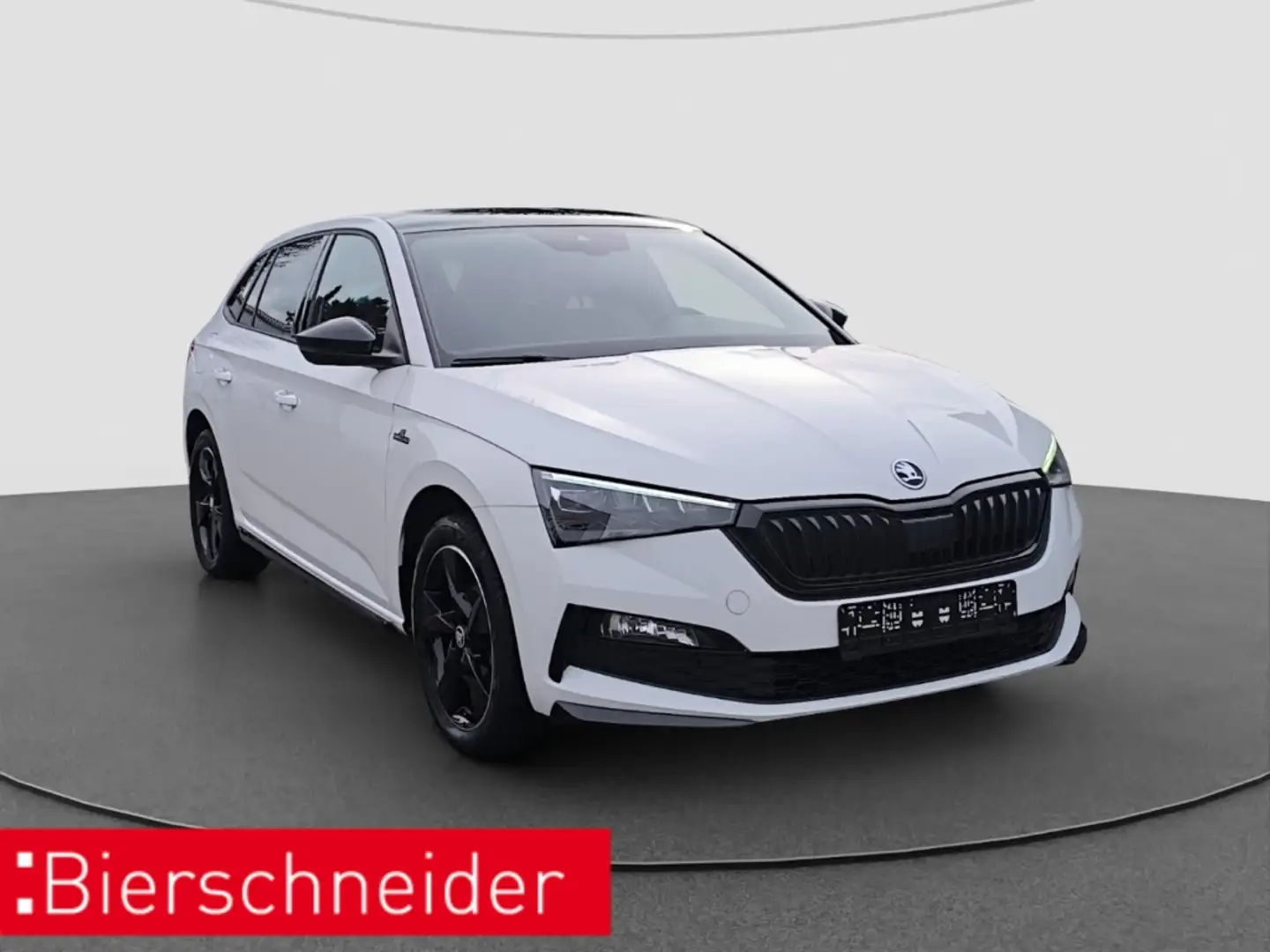 Skoda Scala 1.0 TSI DSG Monte Carlo VOLL-LED PANO RFK Weiß - 1