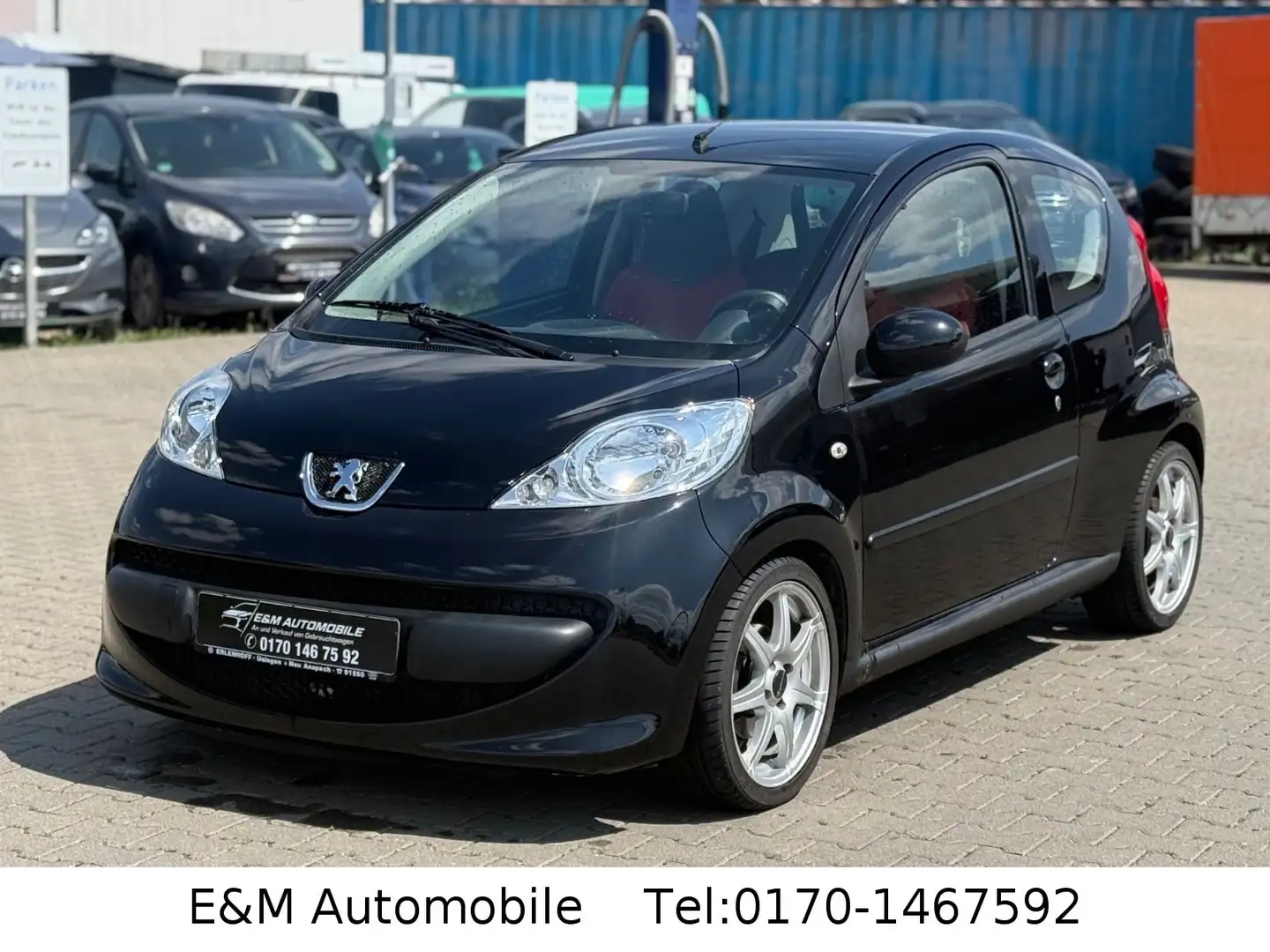 Peugeot 107 Urban Move+KLIMA+HU/AU NEU+ALUS Zwart - 1