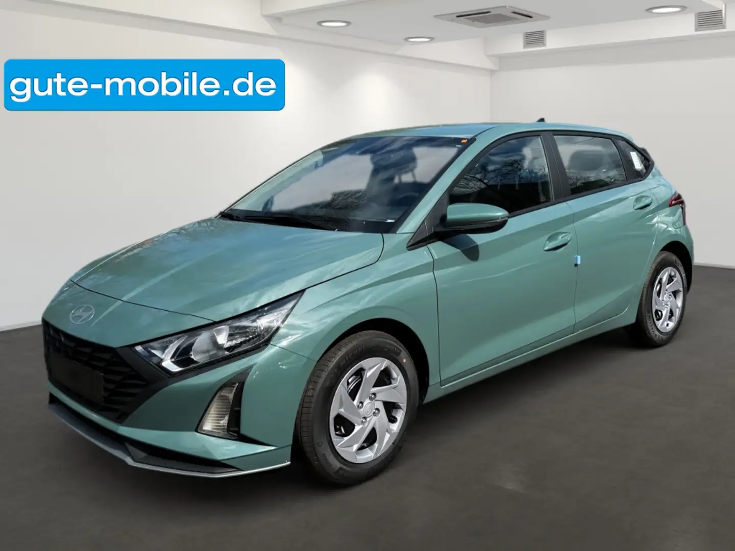 Hyundai i20 Select 1.2 Benziner 84PS Fast Start 2024! Green - 1