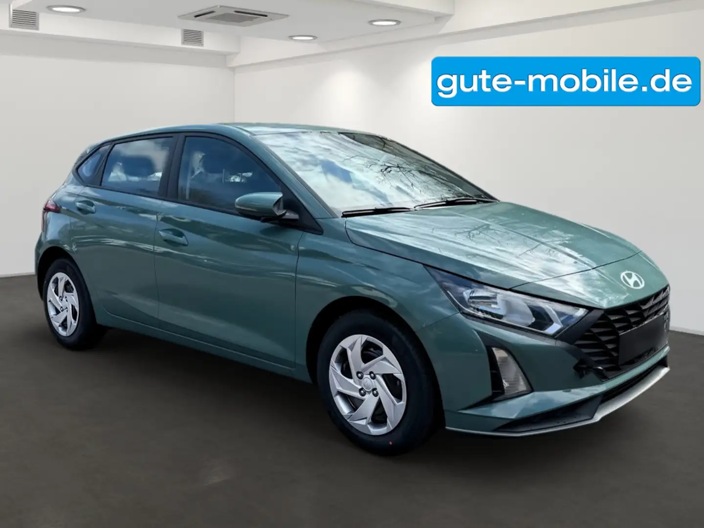 Hyundai i20 Select 1.2 Benziner 84PS Fast Start 2024! Zöld - 2