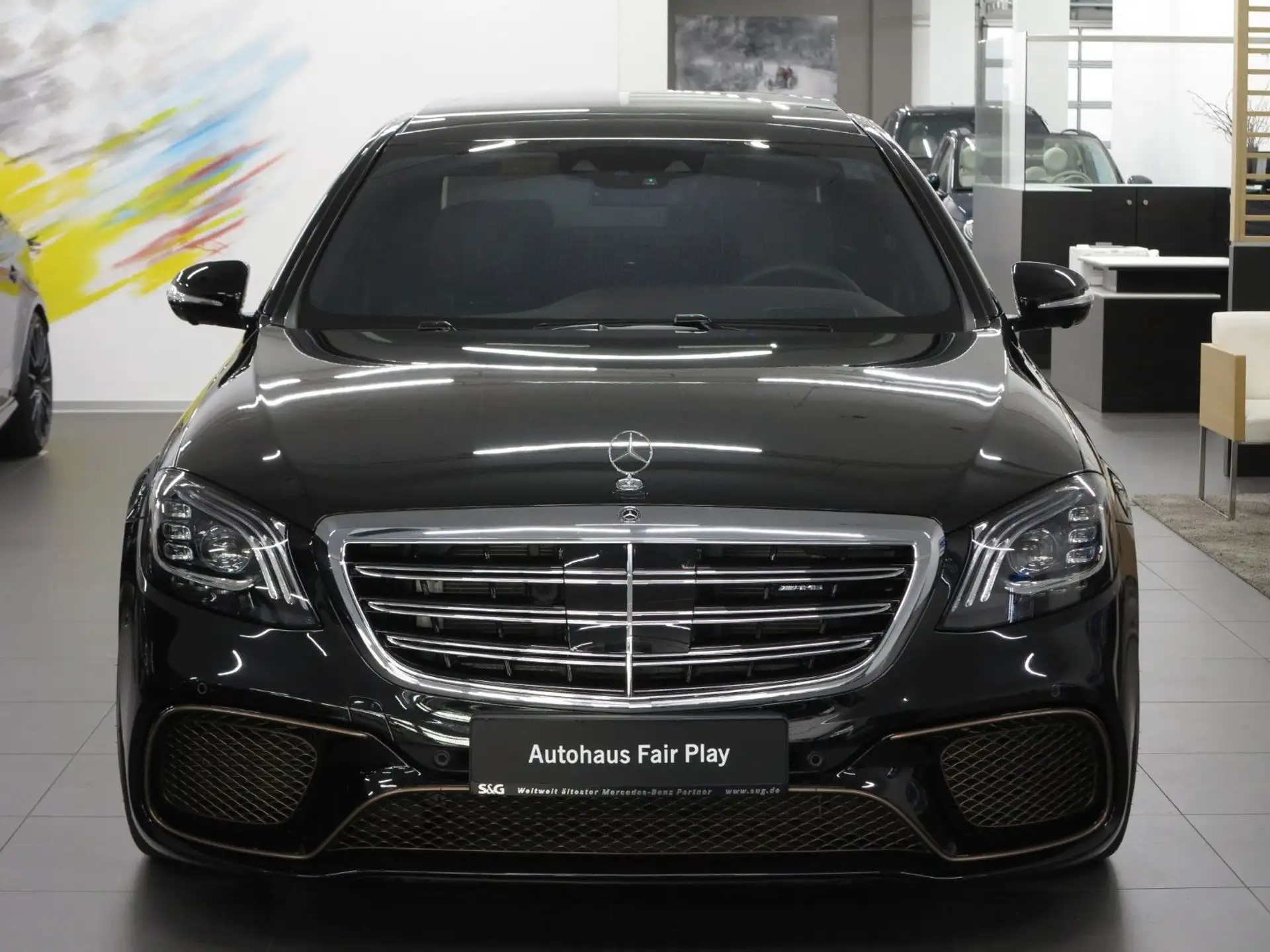 벤츠 S-클래스 S 65 AMG 2019 검정 사진 2