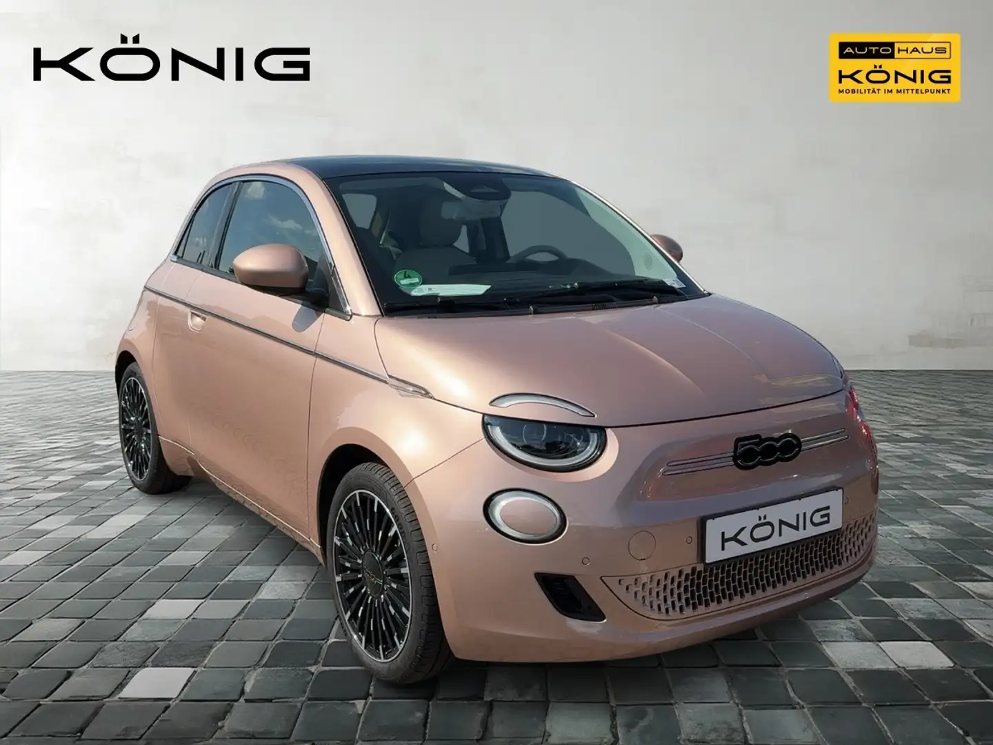 Fiat 500e 3+1 La Prima CCS Navi*Klima*Sitzheizung Gold - 2