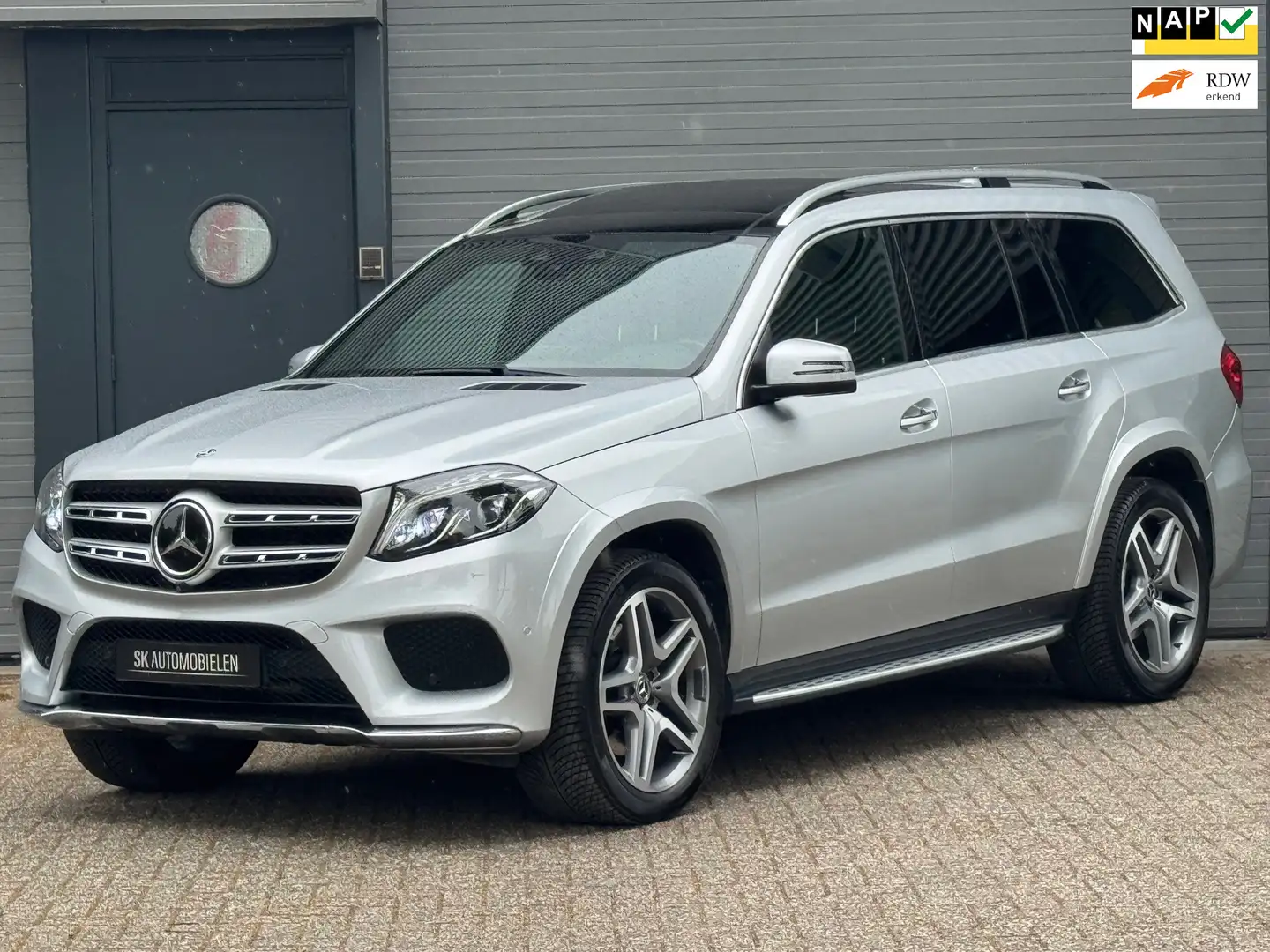 Mercedes-Benz GLS 350 d 4MATIC - AMG - PANORAMA DAK - 7 ZITS - Zilver - 1