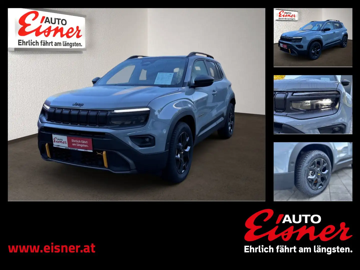 Jeep Avenger 1.2 The North Face 4xe ACC AUT DynLicht Grau - 1
