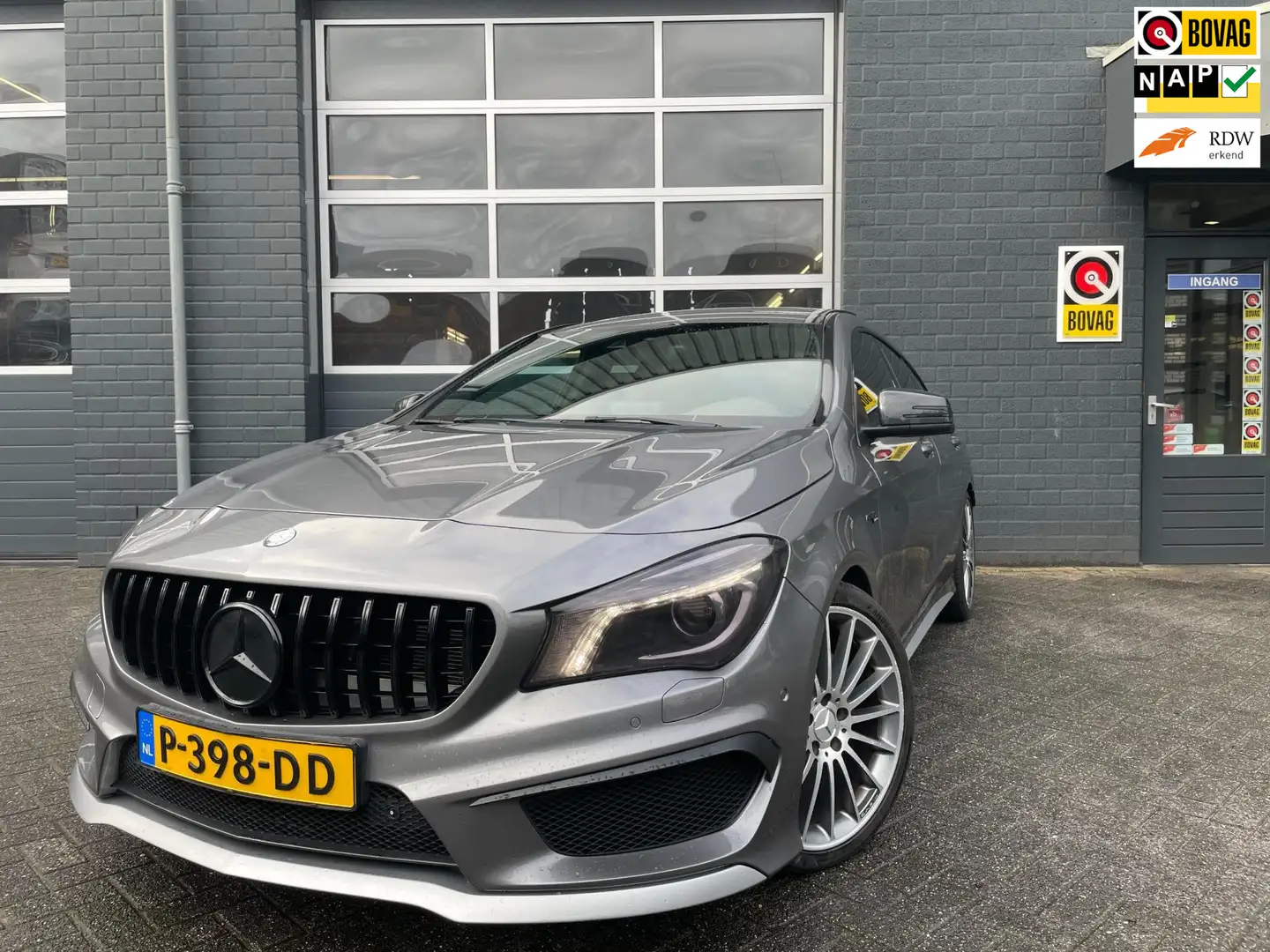 Mercedes-Benz CLA 45 AMG Shooting Brake 4MATIC OrangeArt Edition|CARPLAY|LE Grijs - 1