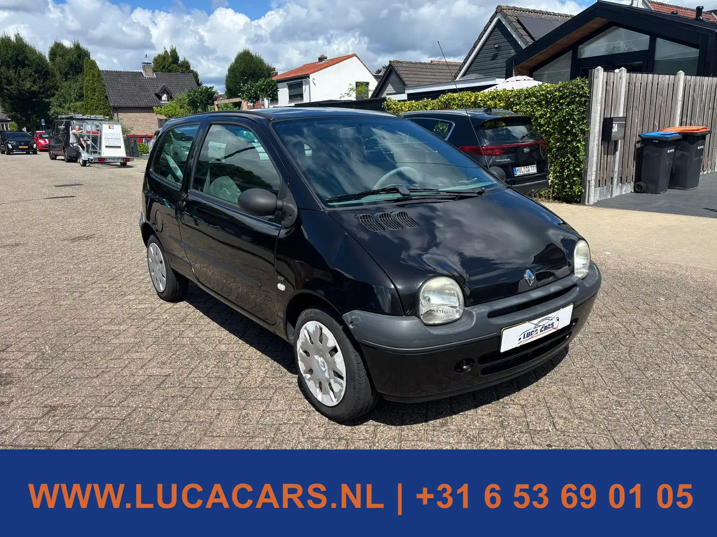 Renault Twingo 1.2-16V Emotion AIRCO IJSKOUD! Zwart - 2