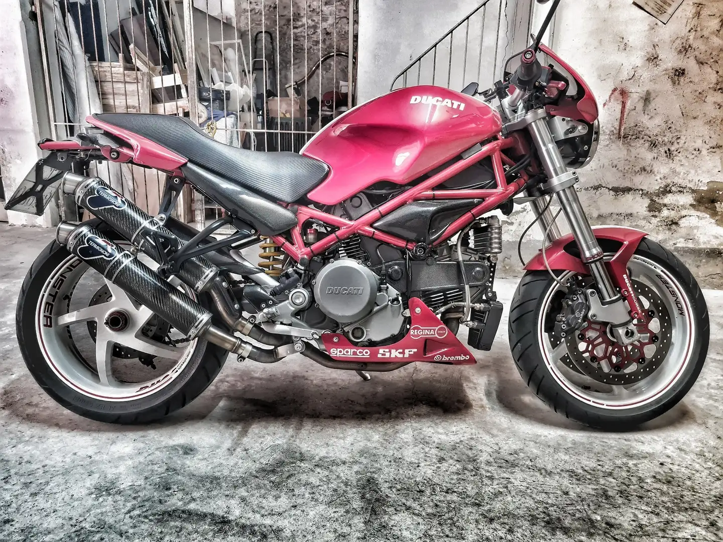 Ducati Monster S2R 800 depotenziata a libretto Roşu - 1