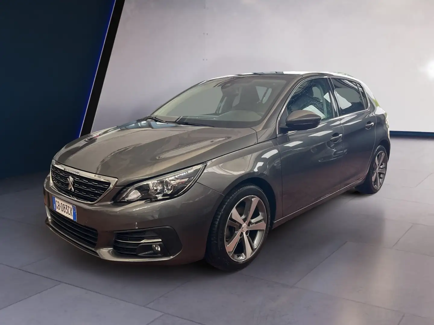 Peugeot 308 II 2018 5p 1.5 bluehdi Allure s&s 130cv Gris - 2