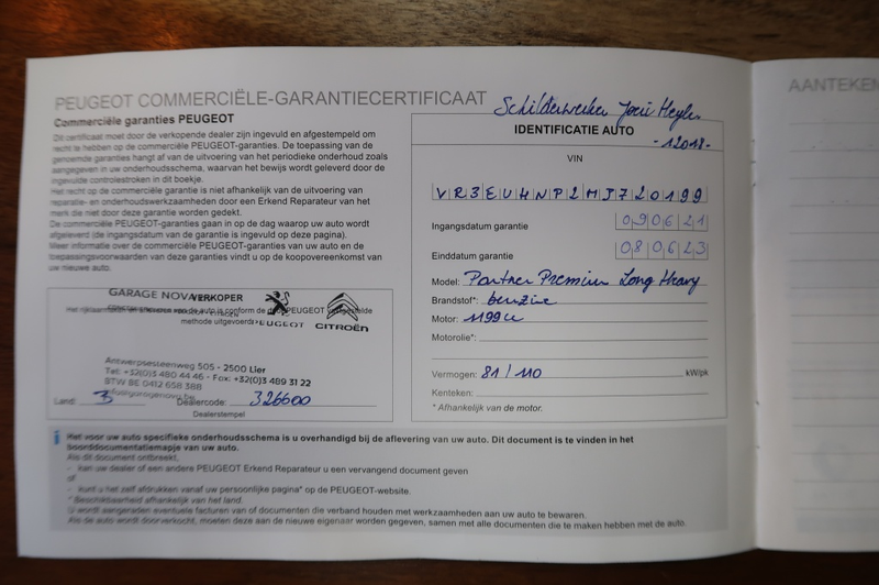 Peugeot Partner 1.2 P.T. Premium Lange uitvoering met benzinemotor — photo 15