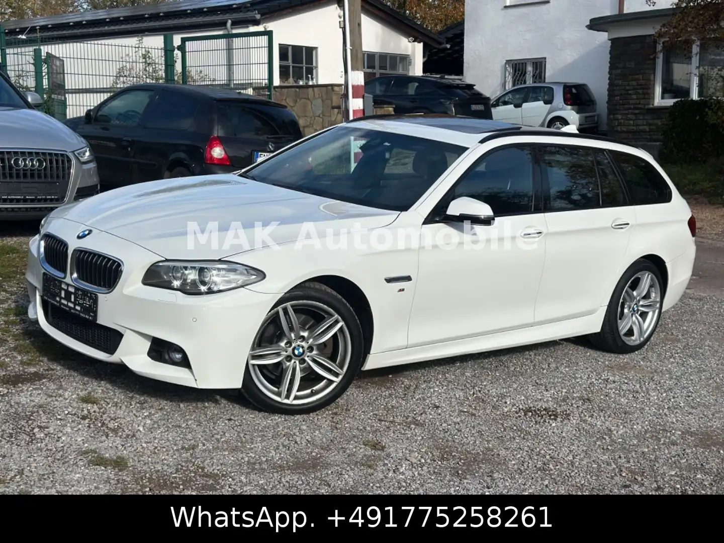 BMW 520 d Touring M-Paket xDrive, Navi,Pano,Euro6 Weiß - 1
