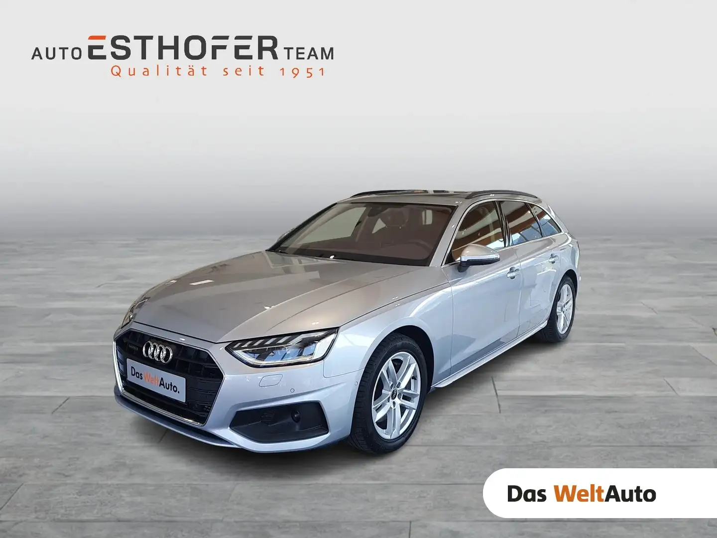 Audi A4 45 TFSI quattro Silber - 1