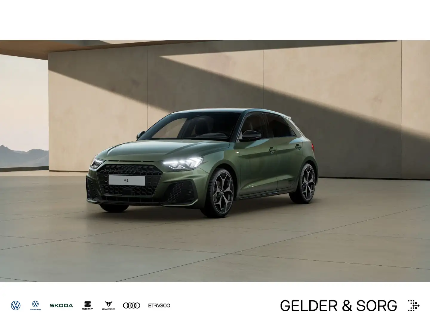 Audi A1 35 TFSI S-tr. S line *LED*EPH+*SHZ* Groen - 1