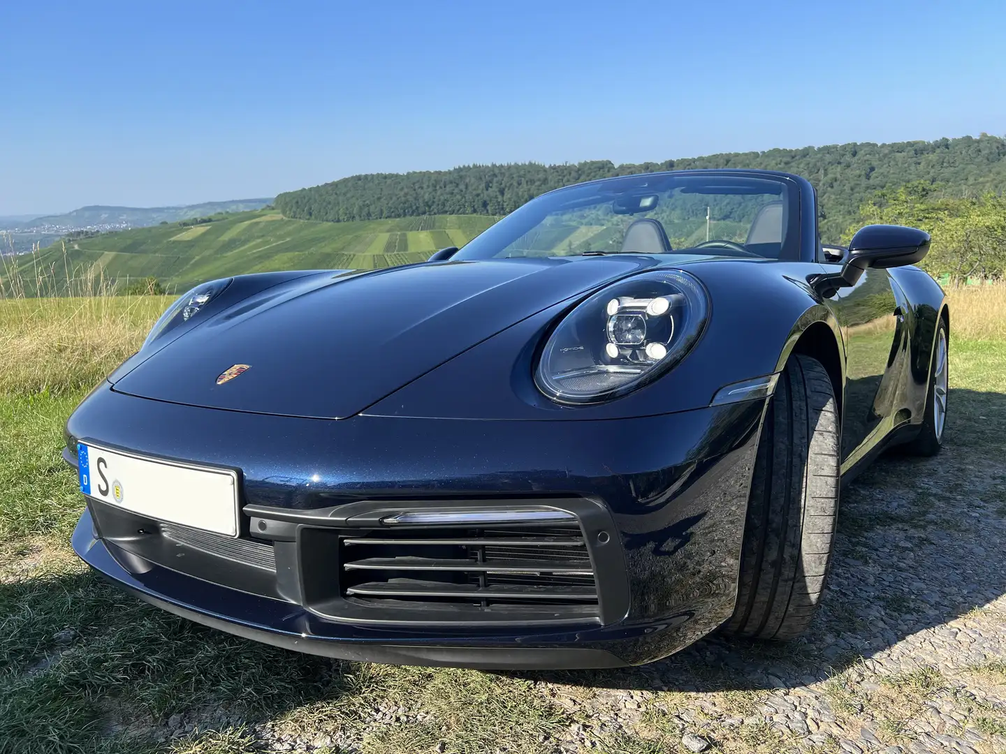 Porsche 992 911 Cabrio 911 Carrera Cabriolet PDK Blau - 1