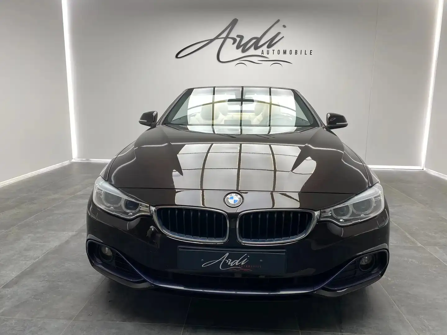 BMW 435 435i*GARANTIE 12 MOIS*1er PROPRIETAIRE*GPS*CUIR* smeđa - 2