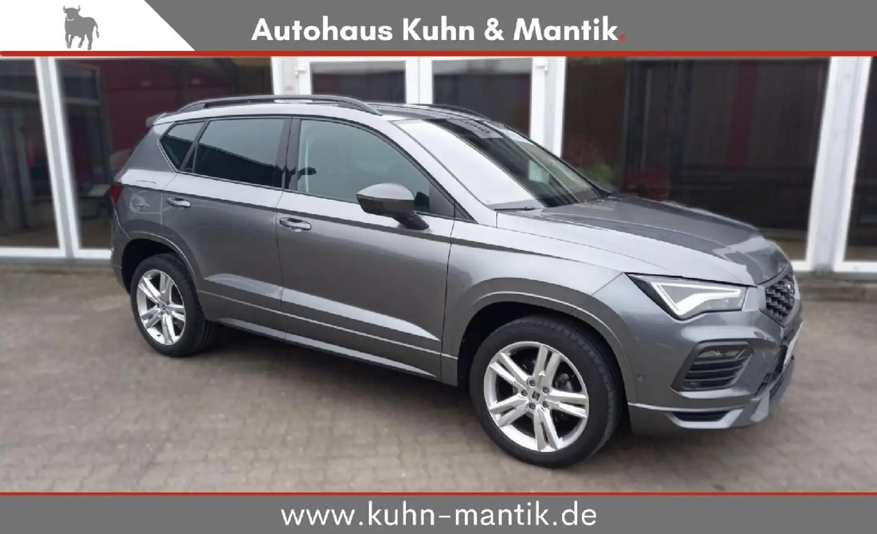 SEAT Ateca FR 1.5 TSI NAVI RFK ACC PDC LED PLA SHZ Gris - 1