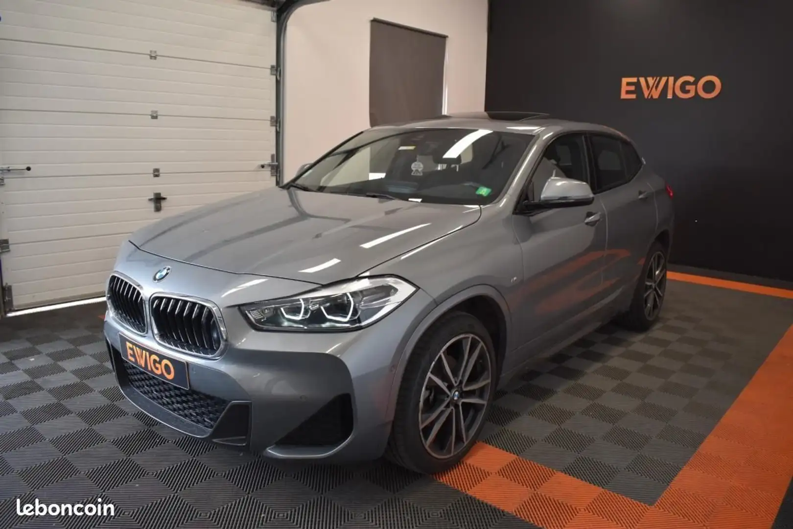 BMW X2 118i 136ch M SPORT CAMERA LED TOIT OUVRANT SUIVI G Gris - 2