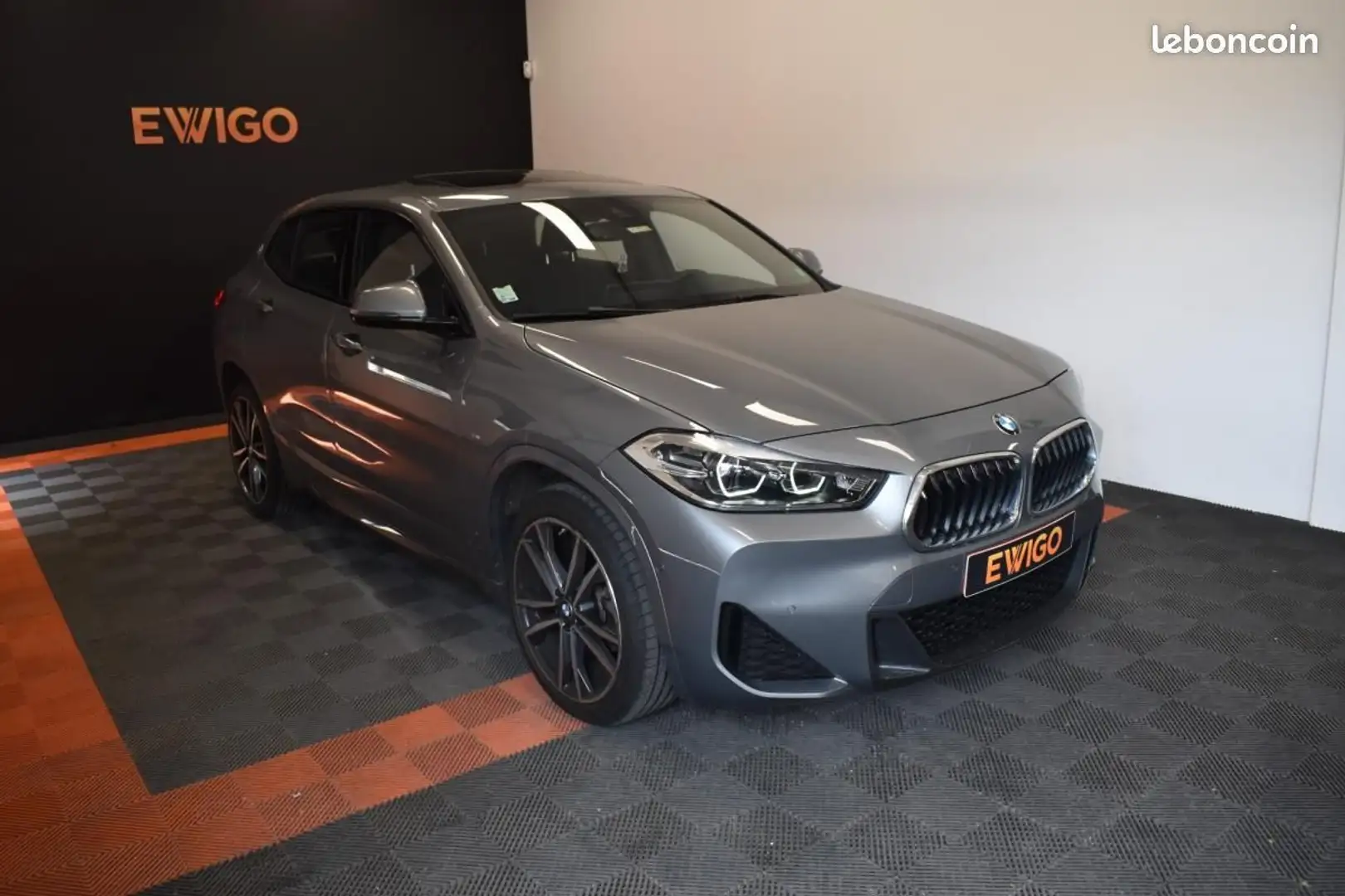 BMW X2 118i 136ch M SPORT CAMERA LED TOIT OUVRANT SUIVI G Gris - 1